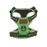 Customizable Pet Harnesses Set: harness、collar、leash、poop bag holder、bowtie、bandana