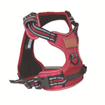Customizable Pet Harnesses Set: harness、collar、leash、poop bag holder、bowtie、bandana