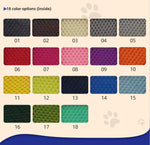 Customizable Pet Harnesses Set: harness、collar、leash、poop bag holder、bowtie、bandana