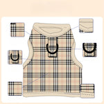 Customizable Pet Harnesses Set: harness、collar、leash、poop bag holder、bowtie、bandana