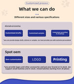 Customizable Pet Harnesses Set: harness、collar、leash、poop bag holder、bowtie、bandana