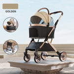 Revolutionary Detachable High - End Pet Stroller | The Ultimate for Your Furry Friends