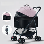 Revolutionary Detachable High - End Pet Stroller | The Ultimate for Your Furry Friends