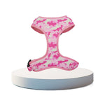 Customizable Pet Harnesses Set: harness、collar、leash、poop bag holder、bowtie、bandana