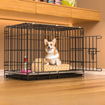 3s Foldable Dog Cage - Double-Door Escape-Proof Deal Now