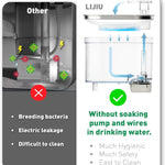 Revolutionary Stainless Steel Cat Fountain: Battery - Powered, Wireless, with Sensor and Auto - Circulation