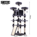 Multifunctional Cat Tree | E1 Eco Board & Plush, Climbing/Swing/Sleep – Home Cat Must-Have
