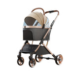 Revolutionary Detachable High - End Pet Stroller | The Ultimate for Your Furry Friends