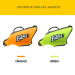 Pet Swimming Life Jacket Safety Vest for Dog in Summer Fashion Adjustable Reflective in Pool or Surfing Drifting Dog Life Vest