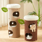 Multi-Layer Cat Scratching Board Felt Cat Nest All-Season Wear-Resistant Integrated Cat Villa Pet Supplies Cat House