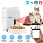Smart Automatic Pet Feeder with HD Camera & Voice Control – Monitor, Feed, and Talk to Your Pet Anytime, Anywhere!