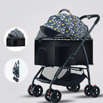 Revolutionary Detachable High - End Pet Stroller | The Ultimate for Your Furry Friends