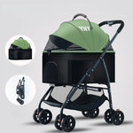 Revolutionary Detachable High - End Pet Stroller | The Ultimate for Your Furry Friends