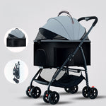 Revolutionary Detachable High - End Pet Stroller | The Ultimate for Your Furry Friends