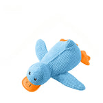 Crinkle Duck Toy for All Breeds – No-Stuffing, Soft Squeaker – Indoor Fun for Puppies & Seniors