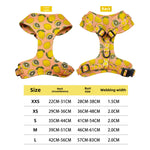 Customizable Pet Harnesses Set: harness、collar、leash、poop bag holder、bowtie、bandana