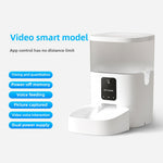 Smart 4L WiFi Pet Feeder - Auto Timed Meals, HD Camera & Voice Control for Dogs/Cats | No Jam, Double Power Backup