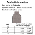 New Pet Bathrobe: The Ultimate Drying Solution for Your Furry Friends