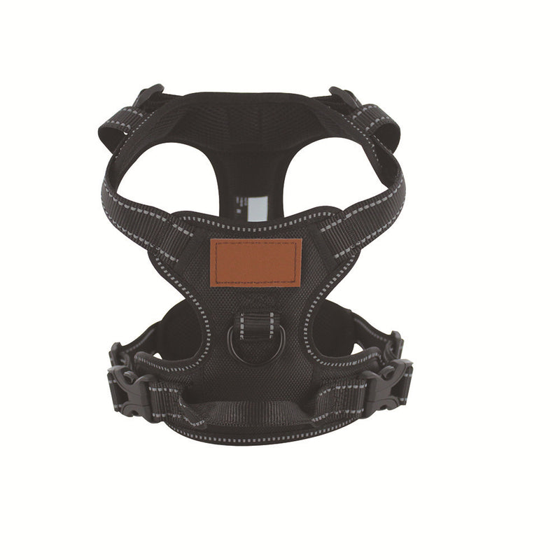 Customizable Pet Harnesses Set: harness、collar、leash、poop bag holder、bowtie、bandana