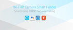 Smart Automatic Pet Feeder with HD Camera & Voice Control – Monitor, Feed, and Talk to Your Pet Anytime, Anywhere!