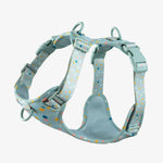 Customizable Pet Harnesses Set: harness、collar、leash、poop bag holder、bowtie、bandana