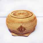 Needlework storage box丨Handmade Rattan Weaving Storage Baskets